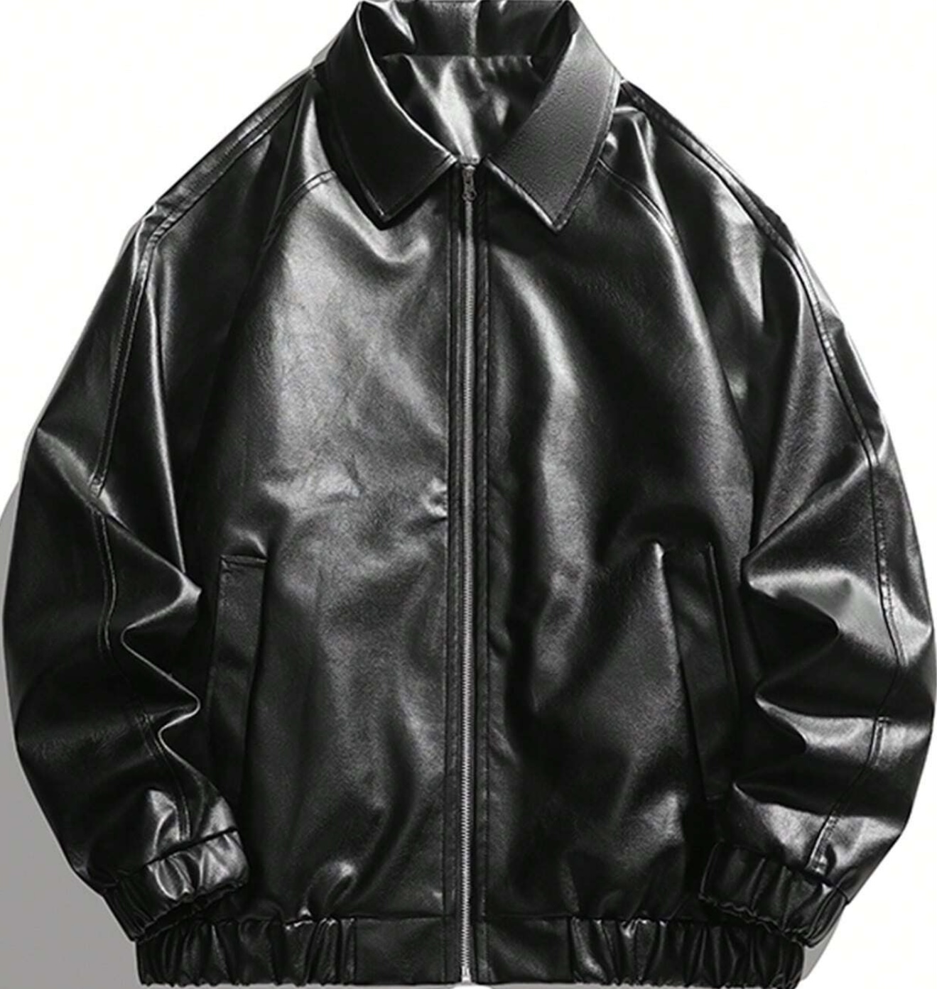 Black Leather Jacket - Monalisa of Lagos