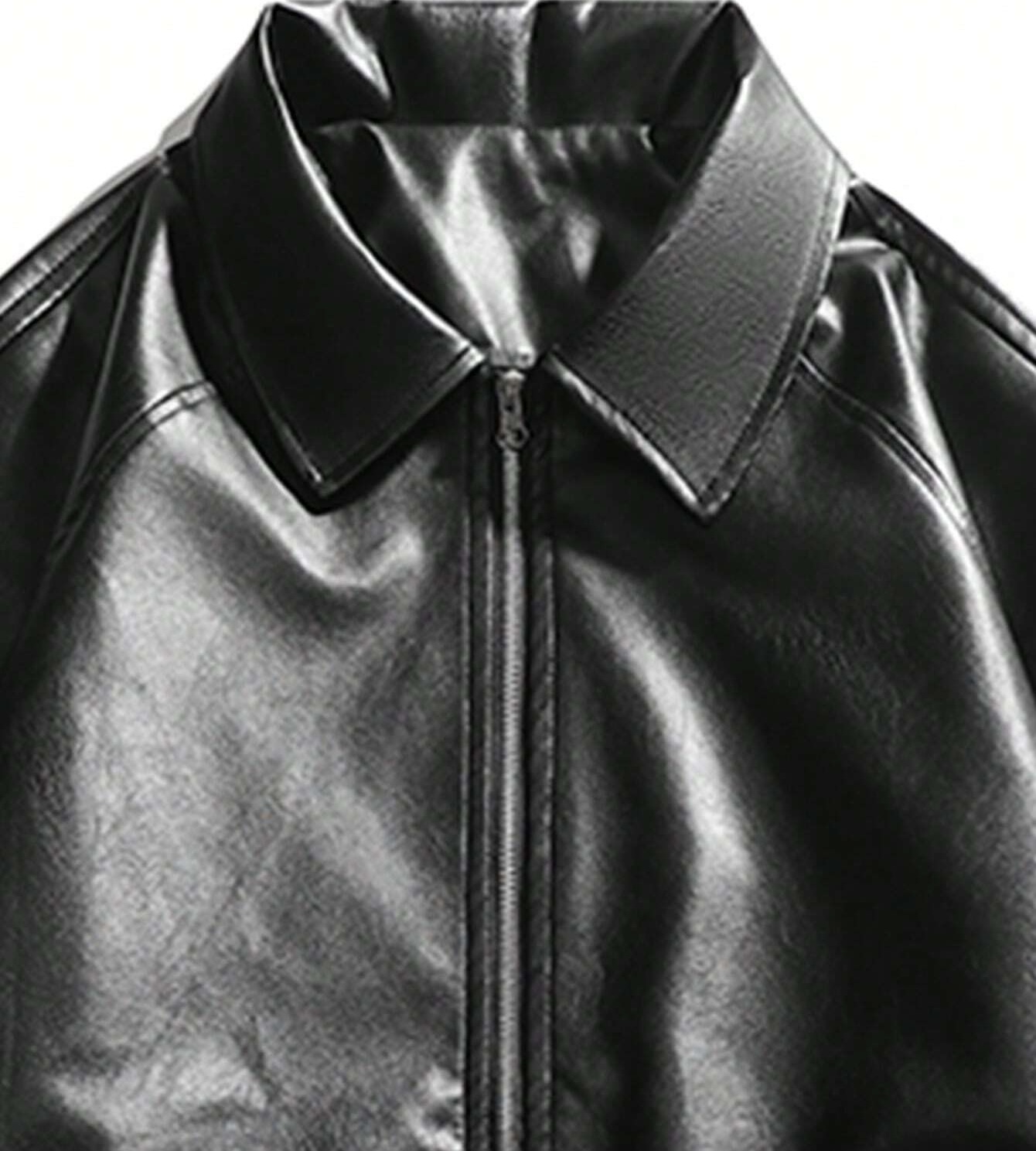 Black Leather Jacket image 3