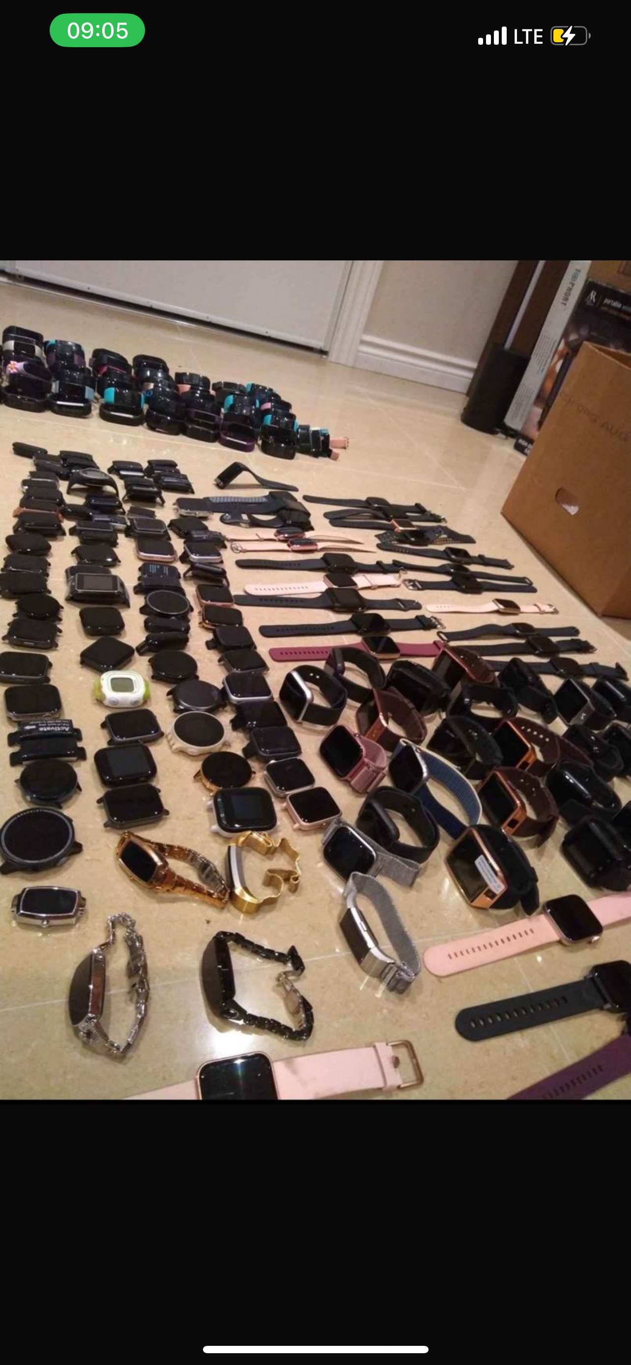 100 pcs assorted smart watches and fitness bracelet image 2